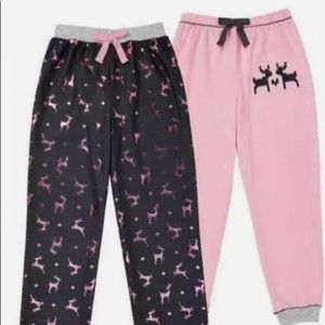 Girls Christmas pj pants